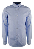 Michael Kors Men's Long Sleeve Swirl Print Slim Fit Shirt Medium