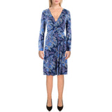 Lauren Ralph Lauren Womens Long Sleeve Knee Wear to Work Dress Navy 16