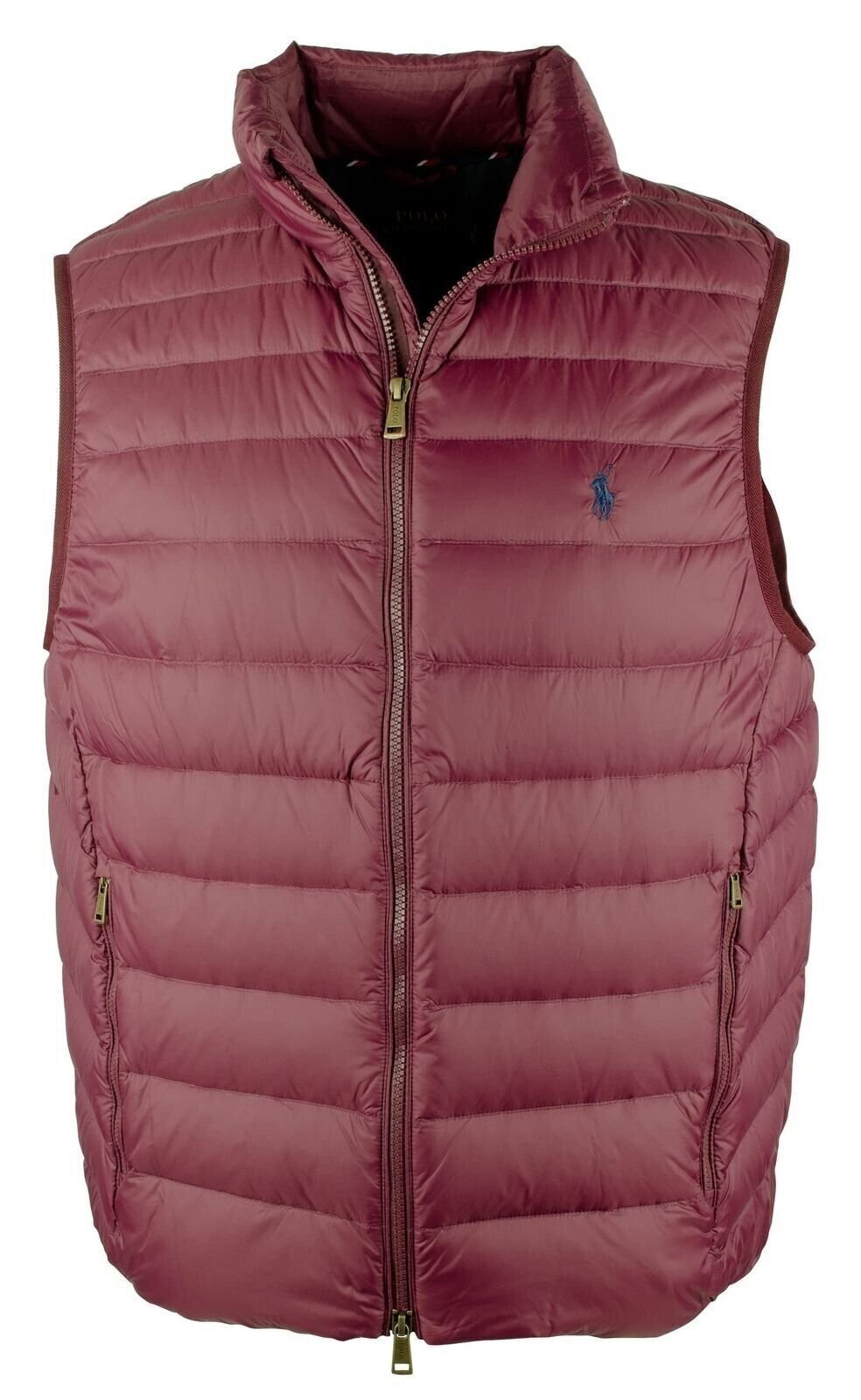 Polo Ralph Lauren Polo Men's Packable Down Full Zip Vest Red Large
