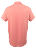 Customer Return Michael Kors Men's Bryant Stretch Pima Cotton Polo Shirt Faded Coral 2XL