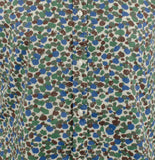 Michael Kors Mens Slim Fit Camo Button Down Shirt Green XL