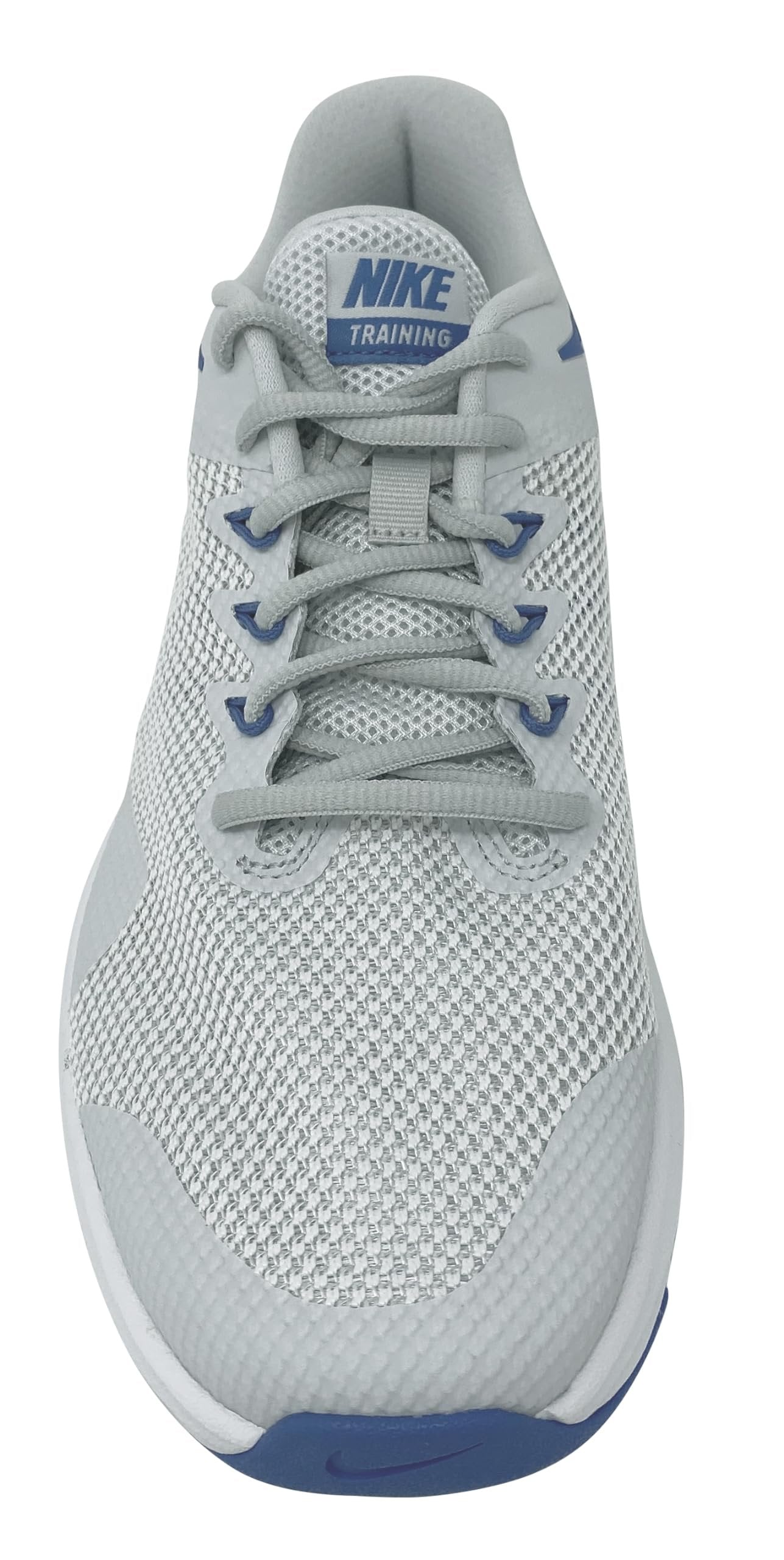 Nike Air Men's Max Alpha Trainer Sneakers Shoes Platinum White Blue 11 D
