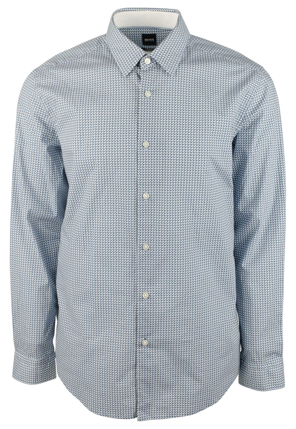 Hugo Boss Men's Lukas Regular Fit Stretch Long Sleeves Shirt
