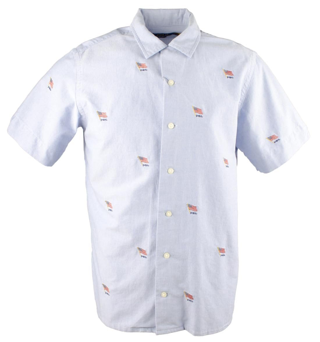 Polo Ralph Lauren Men's Flag Oxford Camp Shirt