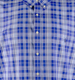POLO RALPH LAUREN Men's Big & Tall Classic Fit Long Sleeve Plaid Stretch Poplin Shirt 4XB Multi