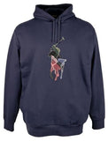 POLO RALPH LAUREN Men's Big & Tall The RL Fleece Big Patchwork Pony Hoodie 3XLT