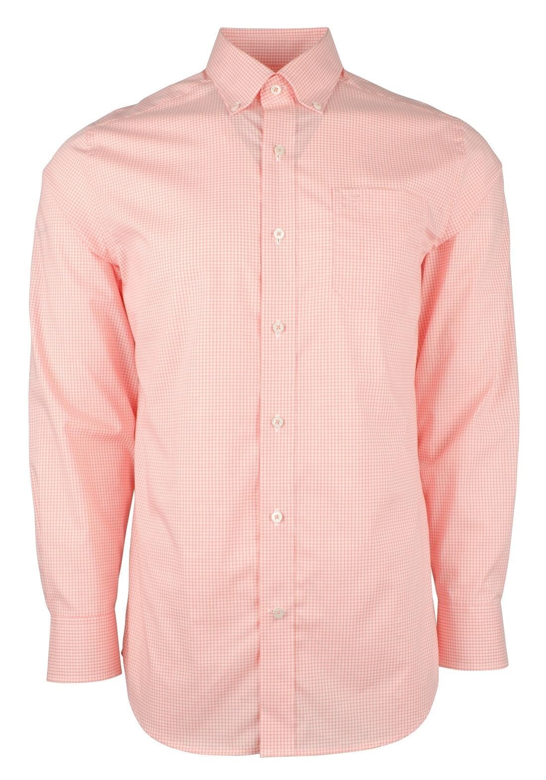 Southern Tide Men's Classic Fit Long Sleeve Woven Shirt Pink Small