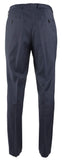 Hugo Boss Men's Leenon1 Flat Front Wool Unhemmed Dress Pants DB 32R Dark Blue