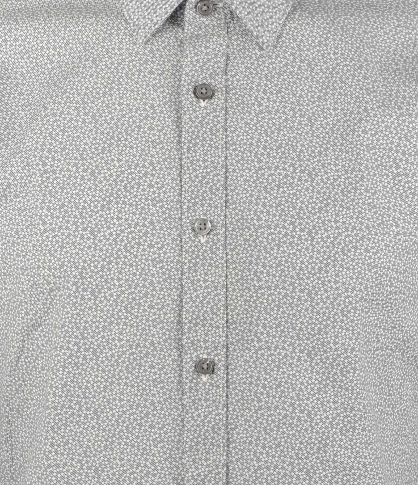 Hugo Boss Men's Ronni Slim Fit Long Sleeves Shirt XL Dark Gray