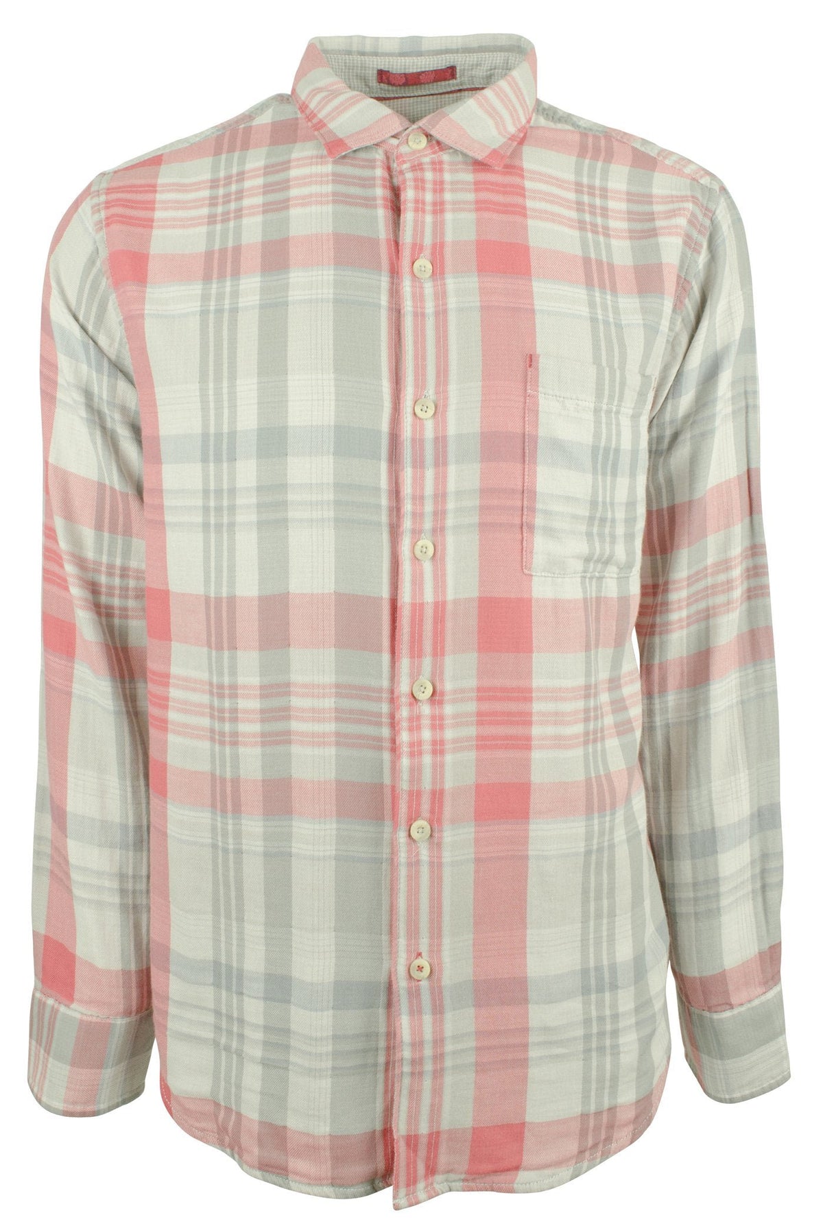Tommy Bahama Men's Monteverde Madras Button Down Shirt Small