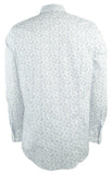 Men's Trim Stretch Cotton Long Sleeve Shirt-B-S