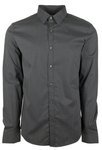 Michael Kors Men's Slim Fit Geometric Lines Long Sleeves Shirt