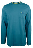 Customer Return  Tommy Bahama Men's New Bali Skyline Tee LS T-Shirt-S-L