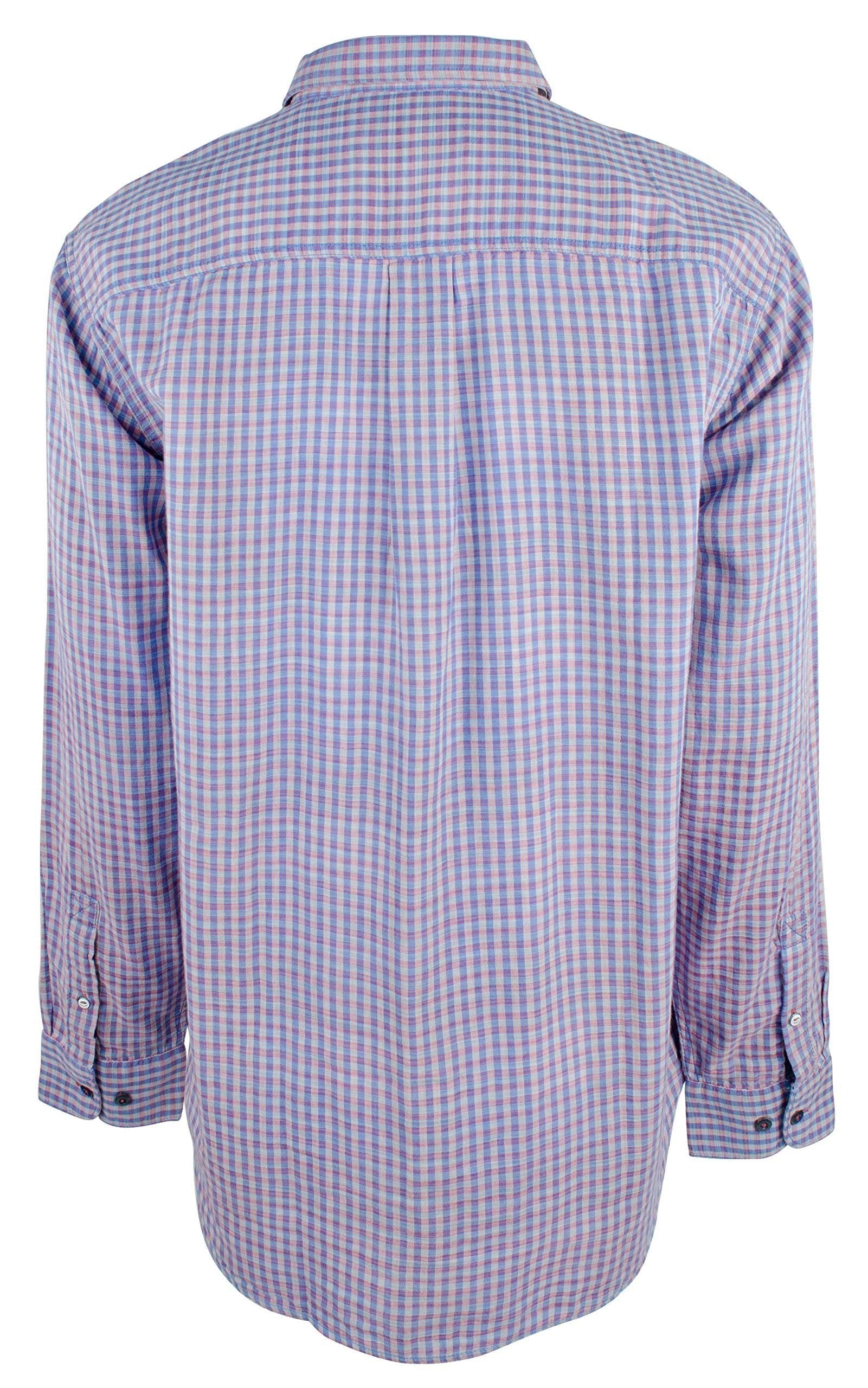 Tommy Bahama Men's Big & Tall Dual Lux Gingham Long Sleeve Shirts