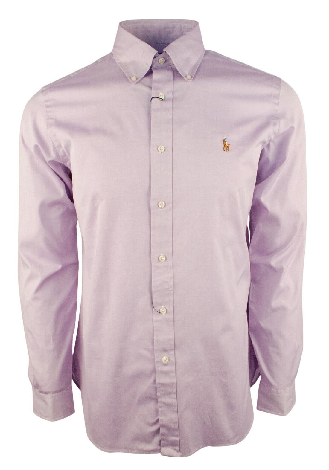 Ralph Lauren Men's Pinpoint Oxford Long Sleeve Dress Shirt-L-16 34/35