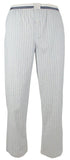 Michael Kors Pantalones de pijama con cintura con logotipo para hombre, Dobby azul, Large