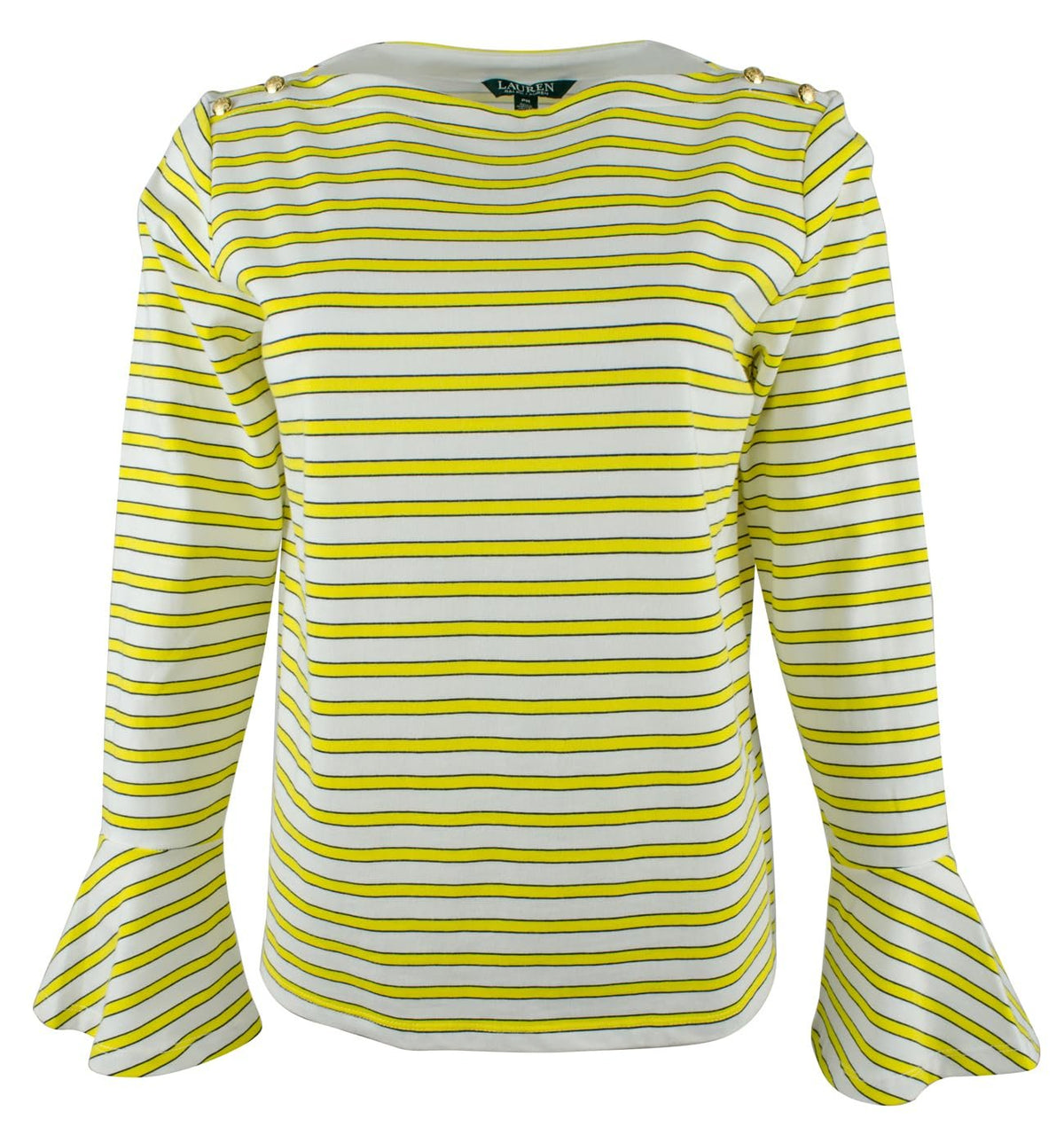 Women's Petite Bell-Sleeve Top WM PS
