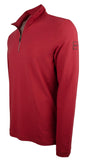 Michael Kors Men's Stretch-Cotton Quarter-Zip Pullover-WR-L