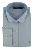 Men's Classic Fit Hairline Stripe Dress Shirt BluW 16-34/35