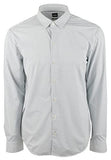 Hugo Boss Men's Robbie Sharp Fit Long Sleeves Shirt-PB-XX-Large Pastel Blue