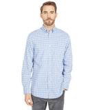 Southern Tide Men's Coastal Passage Ahull Long Sleeve Shirts Gravel Gray Medium