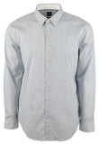 Hugo Boss Men's Ronni Slim Fit Stretch Long Sleeves Shirt BLU XX Large