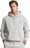 POLO RALPH LAUREN Mens Cabin Fleece Hoodied Sweatshirt (2XB, Grey)