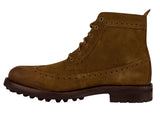 POLO RALPH LAUREN Men's Nickson Sport Suede Oxford Dress Wingtip Boot 10