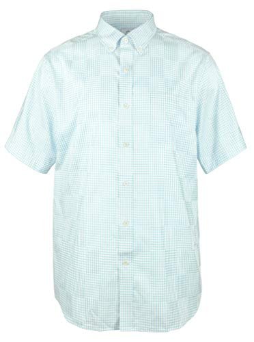 Men's Palmetto Point Gingham SS Trim Fit Shirt-HB-S