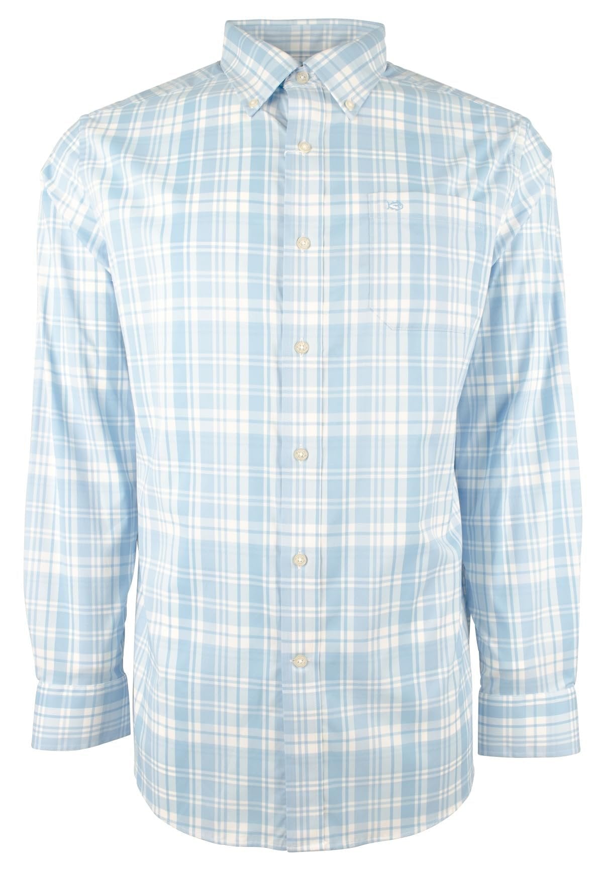 Southern Tide Men's Intercoastal Palm Canyon Plaid Sport Shirt XL Rain Water