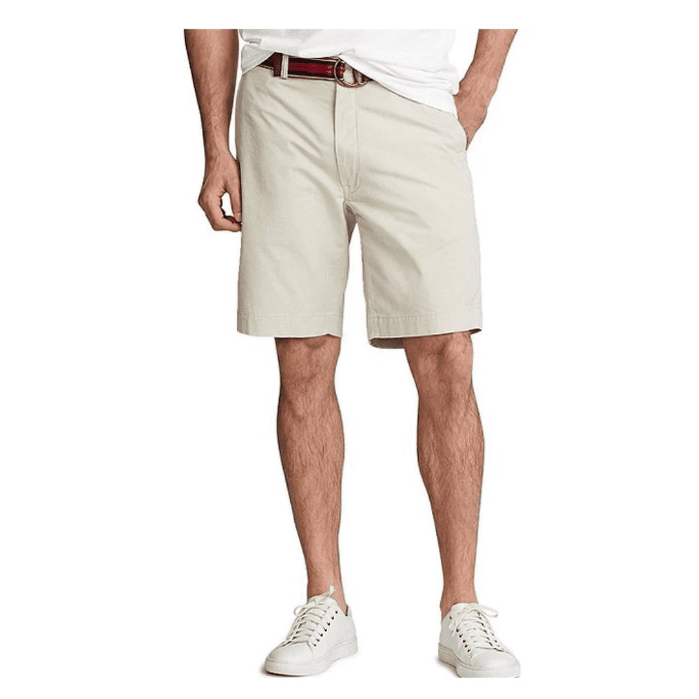 $89.50 Polo Ralph Lauren Men's, BigandTall Stretch Classic Fit 9 Short,Beige, 44T