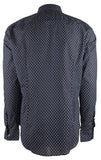 Hugo Boss Men's Big and Tall Robbie Long Sleeve Shirt DB 5XL Dark Blue
