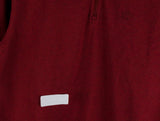 Customer Return Southern Tide Men's Skipjack Pique Pullover Hthr Black Cherry Small