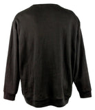 POLO RALPH LAUREN Men's Big & Tall Long Sleeve Leather-Pony Fleece Sweatshirt 4XLT Black