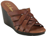 Cole Haan Women's Air Tali Slide Sandles-Woodbury-6B