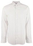 Michael Kors Men's Stretch Polka Dots Slim Fit Long Sleeve Shirt