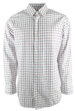 Hugo Boss Men's Regular Fit Check Long Sleeve Dress Shirt 17.5 (34/35) Dark Pink