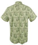 Tommy Bahama Men's Mayan Maze Silk Blend Camp Shirt-GF-S