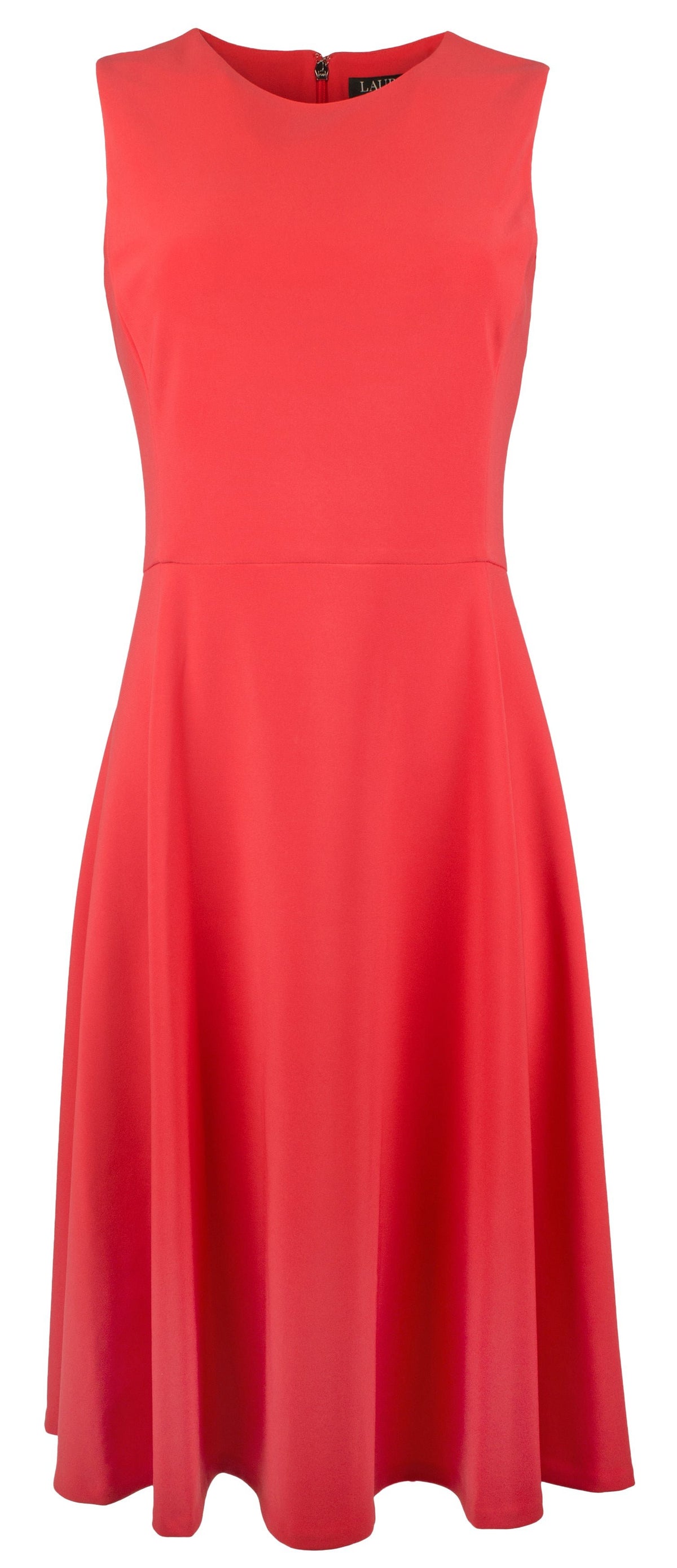 Lauren Ralph Lauren Women's Red Sleeveless Dress