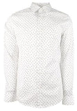 Michael Kors Men's Stretch Slim Fit Long Sleeve Shirt