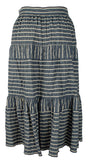 Lauren Ralph Lauren Women's Seersucker Midi Skirt BW 16