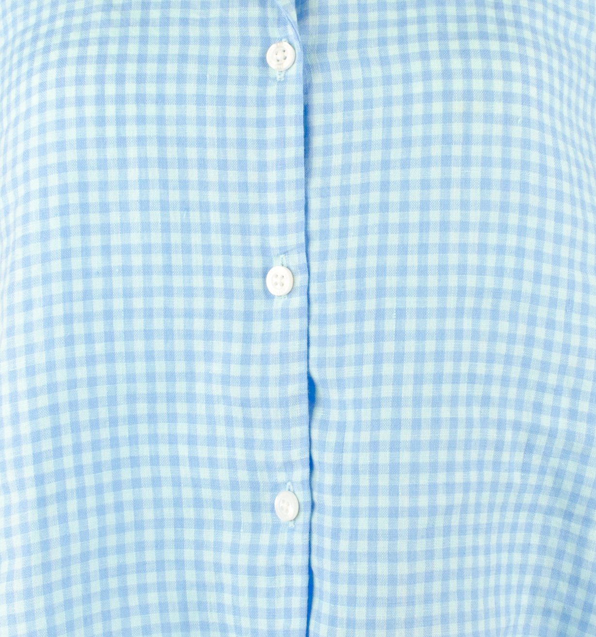 Tommy Bahama Women's Gingham Way Linen Sleeveless Camp Shirt