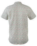Tommy Bahama Men's Big & Tall Atomic Geo Print Silk Camp Shirt-CC-3XB