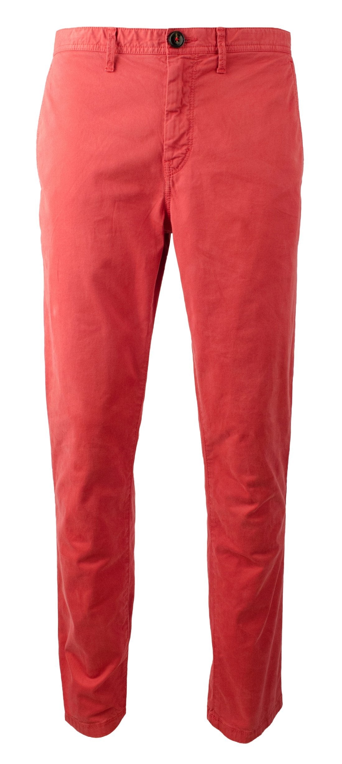 Michael Kors Men's Garment Dyed Slim Fit Flat Front Chino Pants