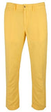 Polo Ralph Lauren Men's Straight Fit Linen Cotton Pants YLW 34x32 Yellow