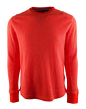 Tommy Hilfiger Men's Waffle Style Long Sleeve Shirt-PR-S