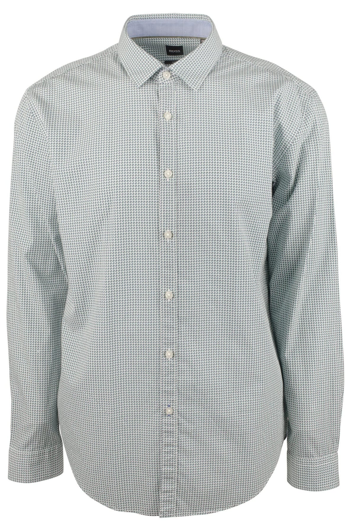 Hugo Boss Men's Rikki Slim Fit Long Sleeves Shirt MG XX Large