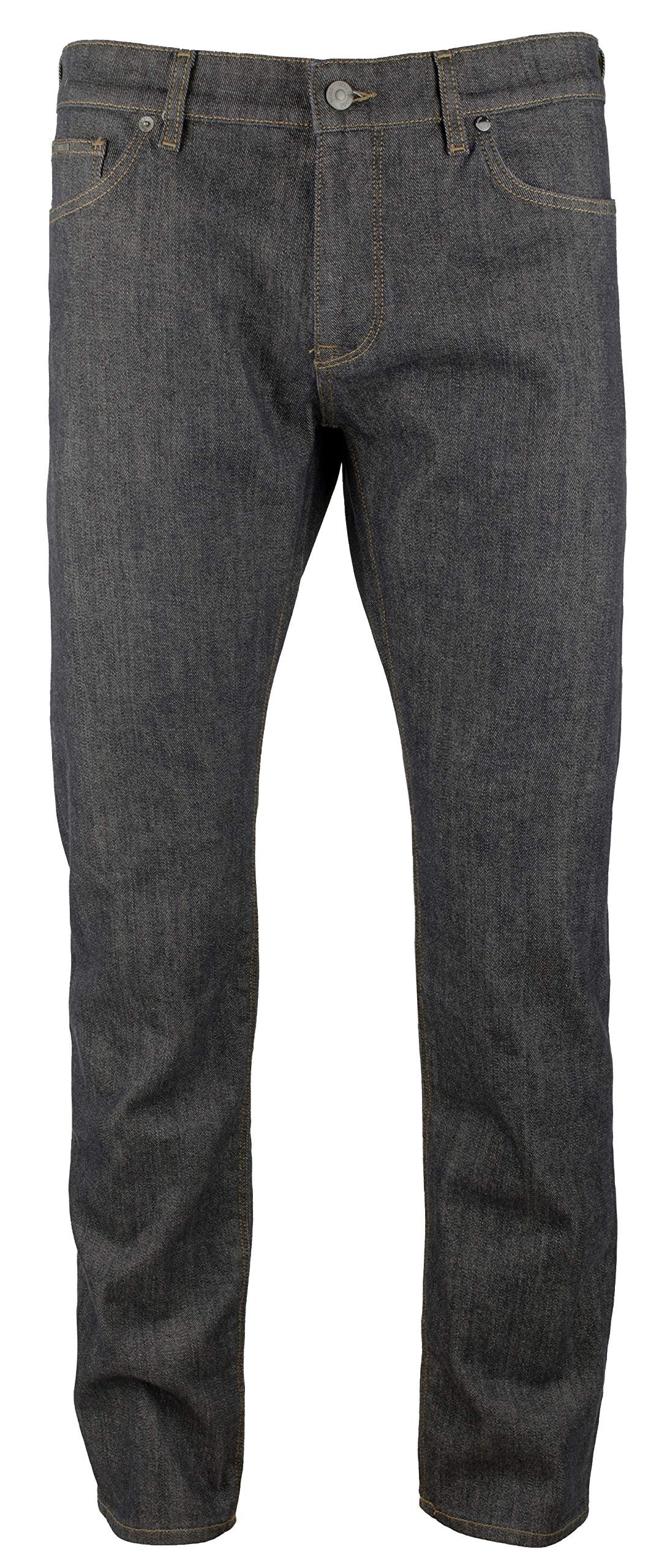 Hugo Boss Men's Maine Regular Fit Stretch Jeans-DB-30WX32L Dark Blue
