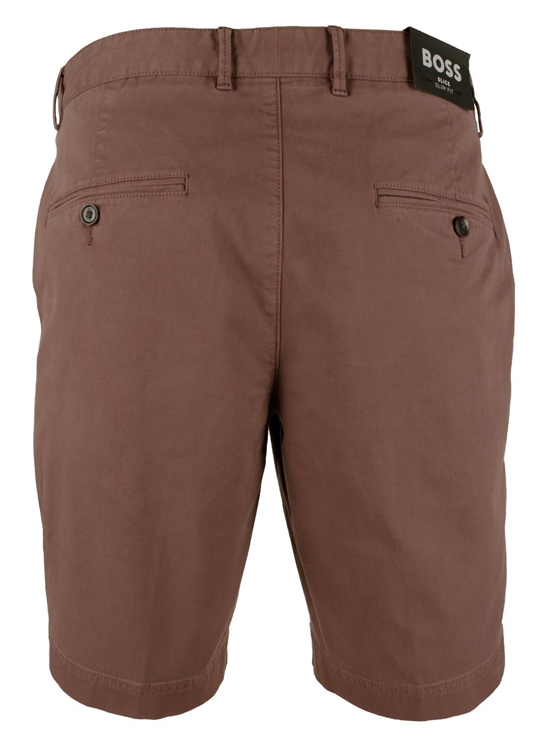 Men's Slice Slim Fit Short Dark Red