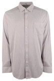 Men's Big & Tall San Lucio Stretch Long Sleeve Shirt Purple XLT